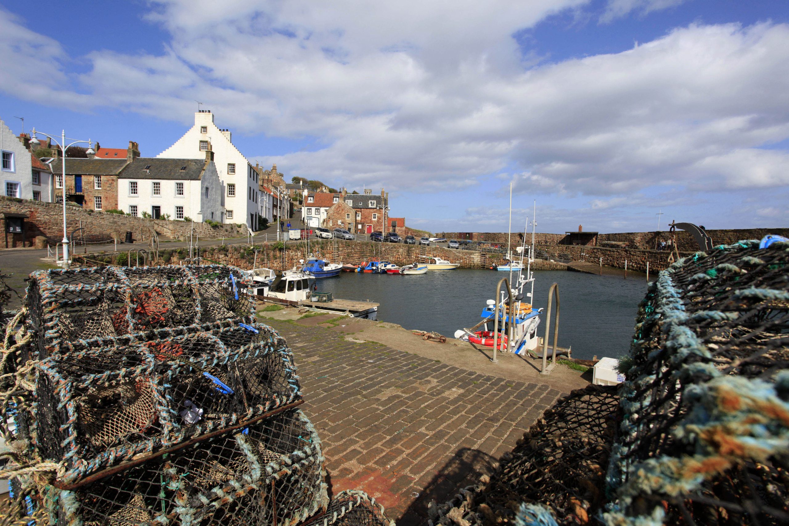 The harbour at Crail, in the East Neuk of Fife