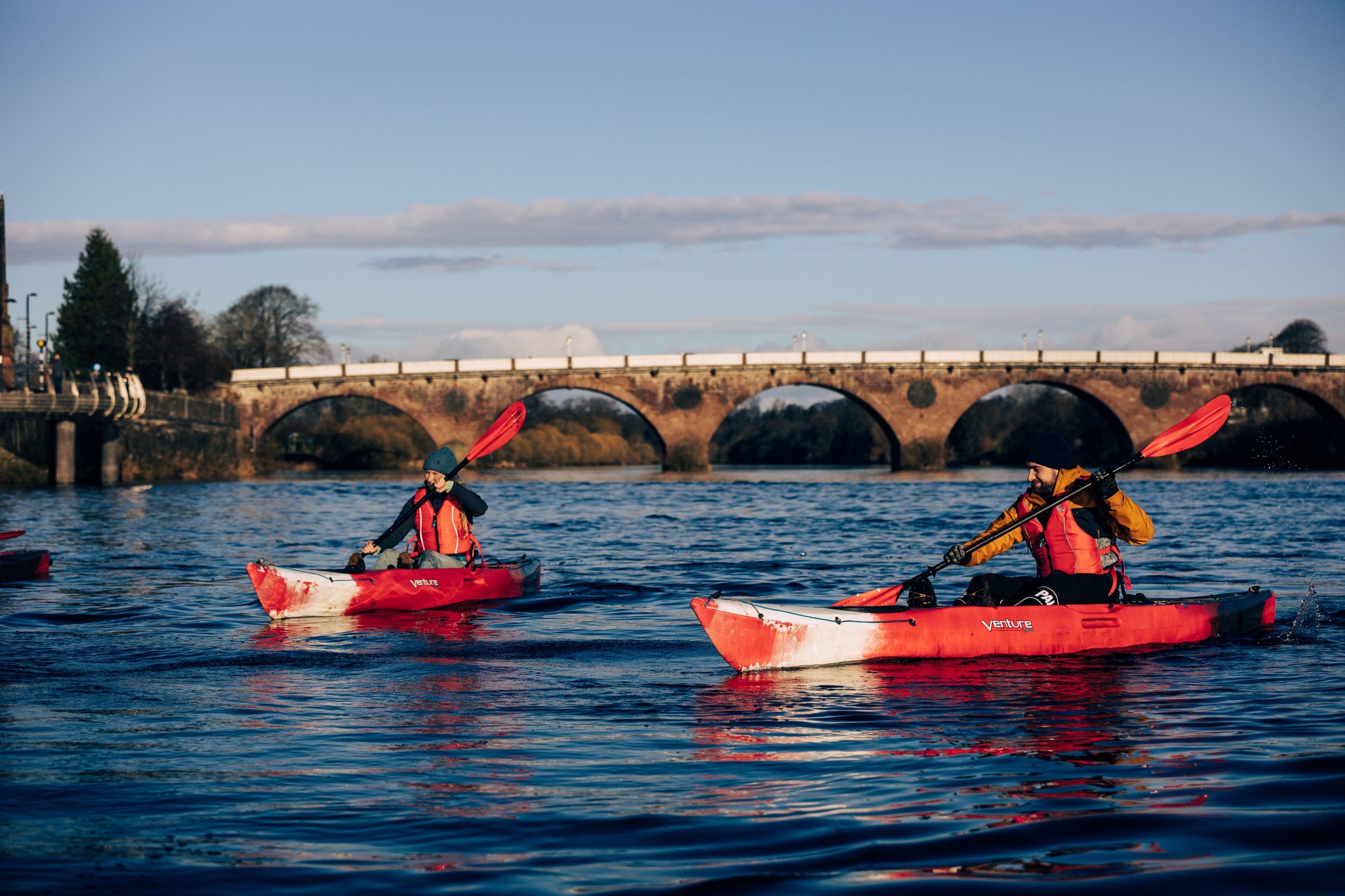 Kayacking, Perthshire