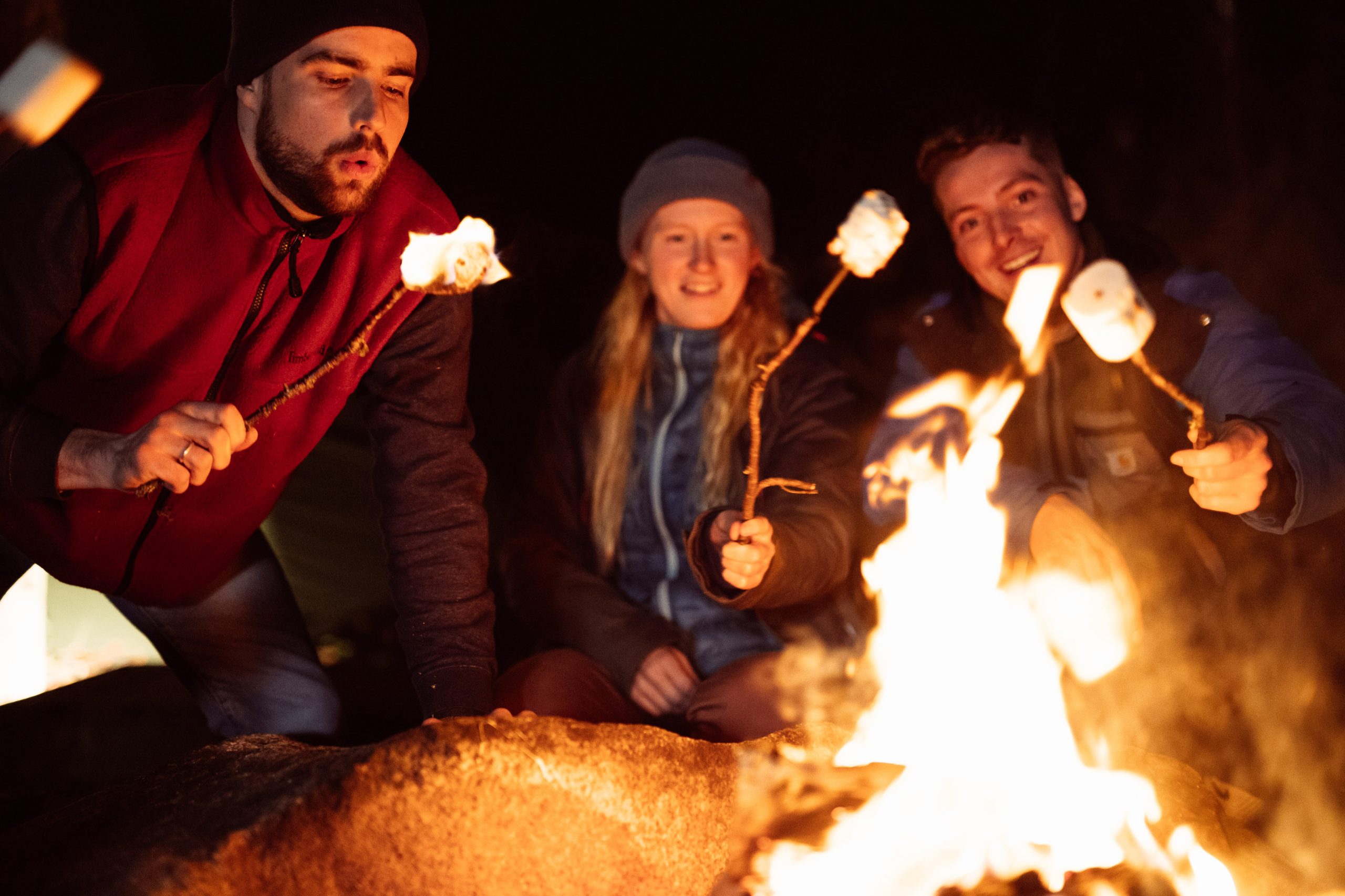 Roasting Marshmallows, Comrie Croft, Perthshire